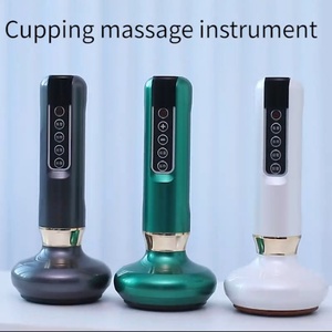 Electric GuaSha Cupping <b>Massage</b> Tools Rechargeable Magnetic <b>Head</b> Scraping Vacuum Suckers Cuppers Device for Pain Relief - Product Image 2