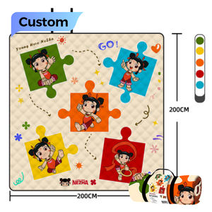 Tappetino da Picnic in EVA Impermeabile Ecologico con Stampa Digitale di Alta Qualità Nezha Vendita Diretta dalla Fabbrica Puzzle per Bambini da Esterno - Product Image 1