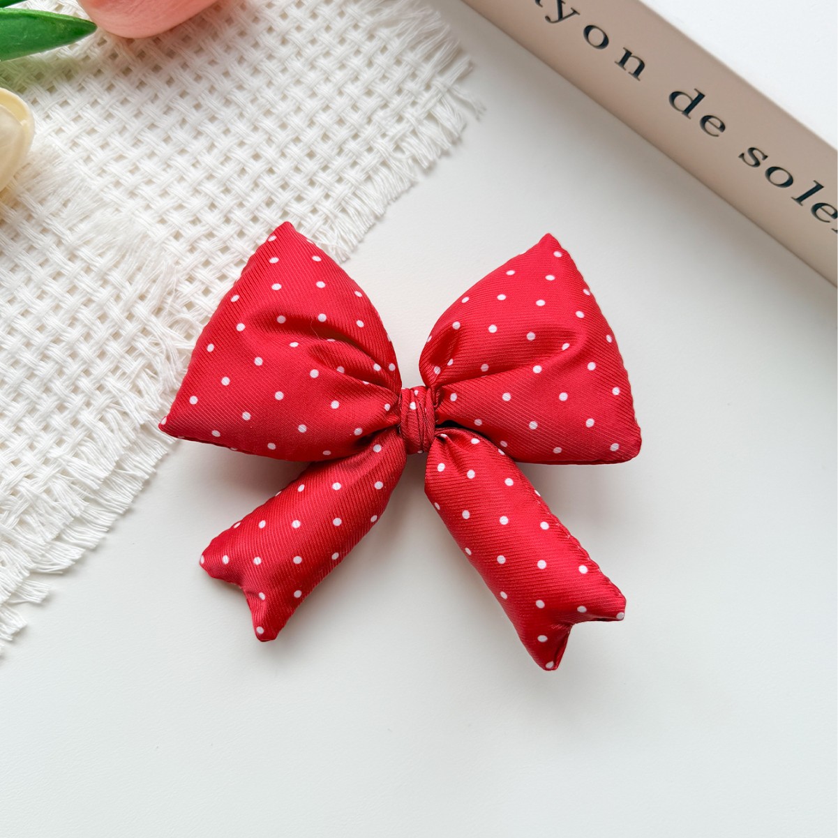 rosso a pois 1
