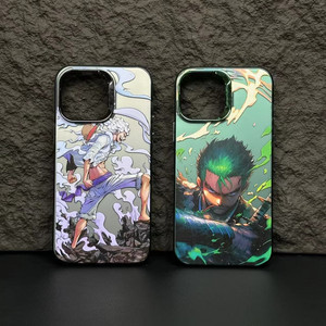 <span class=keywords><strong>Coque</strong></span> <span class=keywords><strong>de</strong></span> <span class=keywords><strong>téléphone</strong></span> portable antichoc en PC électroplaqué, design anime Luffy Zero, pour iPhone 17 Pro Max 16/15/14/13/12 Pro - Product Image 2