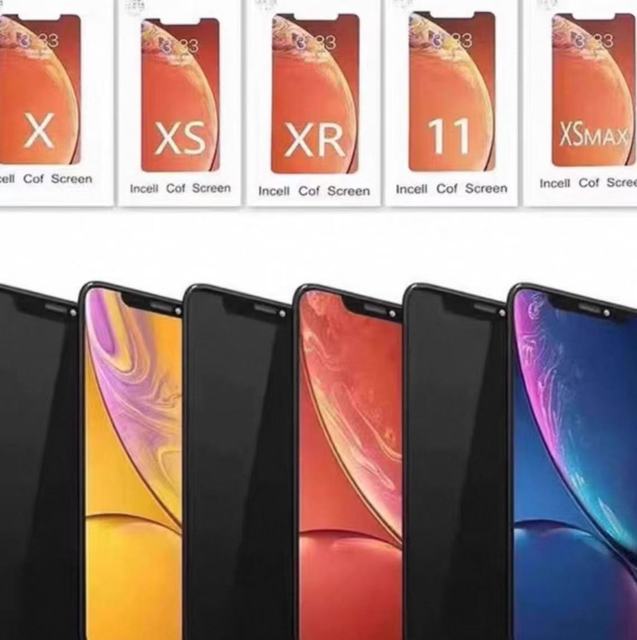 Ruiju Soft OLED Display Replacement for iPhone 13 14 15 16 17 Pro Max 120Hz High Brightness 9H Glass