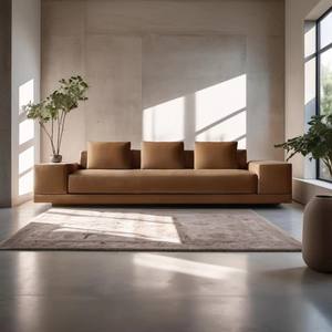 Sofá Seccional Moderno Minimalista en Forma de L, 3 Plazas, Tela Bouclé, Estilo <span class=keywords><strong>Nórdico</strong></span> de Lujo para Sala de Estar - Product Image 2