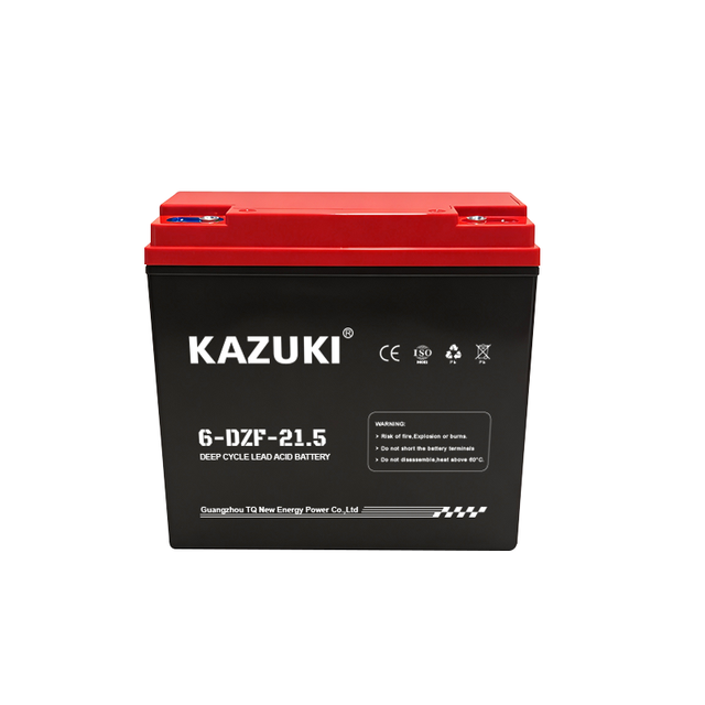 12V 21.5Ah E-Bike Battery Deep Cycle AGM Lead Acid Replacement for Electric Scooter & Golf Cart