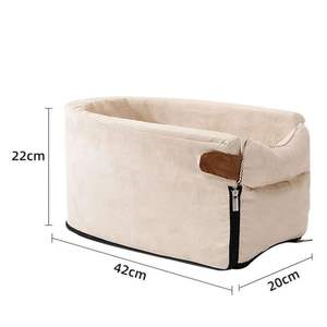 Yeni stil taşınabilir köpek ve kedi araba koltuğu taşıyıcı kulübesi merkezi kontrol emniyet evcil hayvan araba koltuğu kılıfı su geçirmez özelliği ile - Product Image 3
