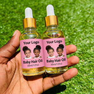 100% Natural Baby Hair Oil For Girls Herbal Scalp Treatment Anti-Breakage Hair Repair Serum - Product Image 5