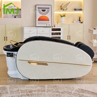 Table de lavage de cheveux multifonctionnelle électrique moderne, intelligente et confortable, lit de massage pour salon de coiffure