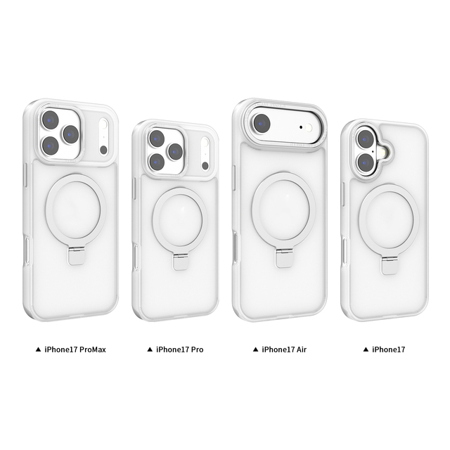 2025 Magnetic Shockproof PC Mobile Phone Case for Iphone 17 16 Pro Max 15 14 13 Phone Magnetic Strip Stand