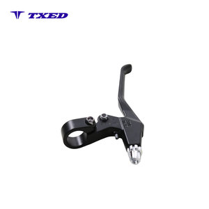 Palanca <span class=keywords><strong>de</strong></span> Bicicleta <span class=keywords><strong>de</strong></span> 22,2 mm, Aleación <span class=keywords><strong>de</strong></span> Aluminio Resistente, Manillar <span class=keywords><strong>de</strong></span> Tres/Cuatro Dedos, Negro con Logotipo para Bicicleta <span class=keywords><strong>de</strong></span> Montaña - Product Image 6