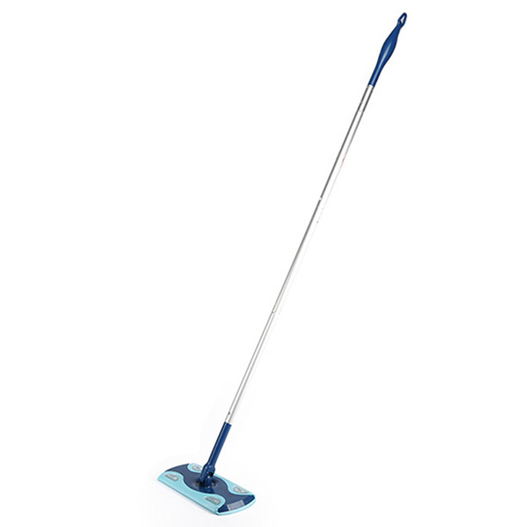 Электростатическая швабра с алюминиевым полюсом для чистки пола, плоская пластина, Швабра для удаления пыли, Зажимная Швабра без мойки