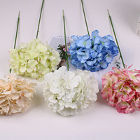 Bunga Hydrangea Sutra Gaya Vintage untuk Dekorasi Pernikahan, Hotel, & Liburan di Luar Ruangan - Desain Klasik