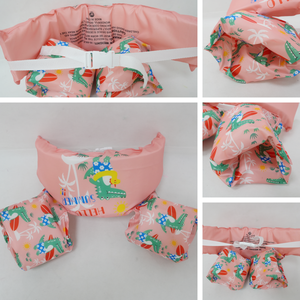 <span class=keywords><strong>Gilet</strong></span> de natation pour enfants de haute qualité, flotteur de piscine en mousse, anneaux de natation pour bébés, dispositif d'apprentissage de la natation pour enfants avec ailes de bras - Product Image 4