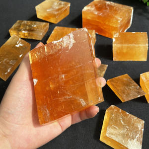 للبيع بالجملة ، لوح الكالسيت الطبيعي الخام ، سبار الأراضي الصفراء الخام - Product Image 3