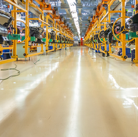 Système de revêtement de sol en quartz époxy pour projets industriels et commerciaux |   Revêtement de sol époxy décoratif haute résistance