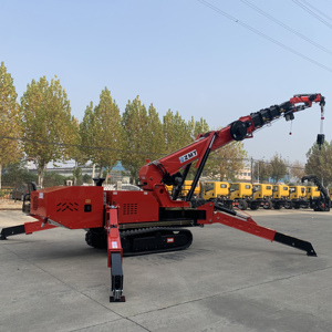 Grue araignée pliable multifonctionnelle ZMT P-1020 pour la construction, certifiée CE/EPA, 10 tonnes, 12 tonnes, avec nacelle pour personnel - Product Image 6