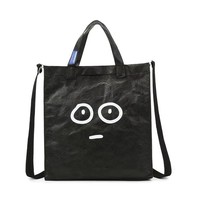 Nouveau style – Sac fourre-tout décontracté pour homme en papier DuPont à motif géométrique, grande capacité, polyvalent, tendance, pour étudiant, sac à bandoulière pour le shopping