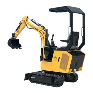 Portabel Listrik Baru 1Ton Baterai Kecil Penggali Mikro Harga Daftar Crawler Mini Ekskavator Backhoe Towable 1T Bagger Kompak