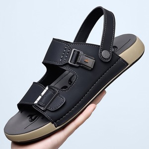 Sandales 2026 : Nouveauté estivale, chaussures de plage à semelle souple pour hommes, idéales pour les activités de plein air et la conduite (tongs) - Product Image 2