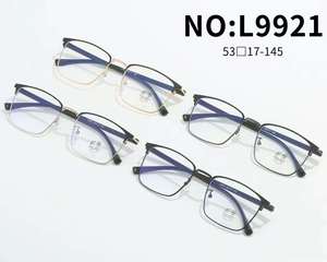 9921 kustom cahaya biru memblokir pegas engsel fleksibel berengsel bingkai kacamata optik - Product Image 3