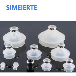 Industrial Double-layer Organ Type Series Silicone Manipulator Nozzle Pneumatic Vacuum Suction Cup