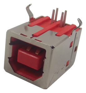 Connecteur USB-B (USB TYPE-B) USB 2.0 4POS à angle droit, neuf et original, en stock - Product Image 2