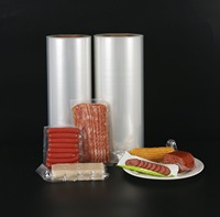 Rouleau de film rétractable composite PA/PE à 7 couches en plastique alimentaire en nylon pour emballage alimentaire