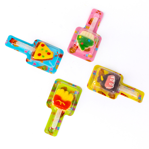 Piruleta Suave con Sabor a Frutas en Forma de Dibujos Animados 3D de 21g, Rica en Vitamina <span class=keywords><strong>C</strong></span>, Dulces de Goma - Product Image 4