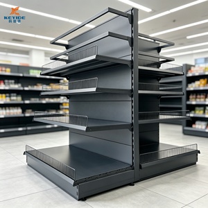 Estantería Góndola Metálica Ajustable de Acero Estilo Europeo Tego con Perforaciones para Exhibición en Supermercados y Minoristas - Product Image 5