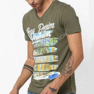Camisetas Casuales de Algodón 100% para Hombre, Impresión Personalizada Premium Global Impression, Corte Regular, Suministro OEM Disponible, Precio Razonable - Product Image 3