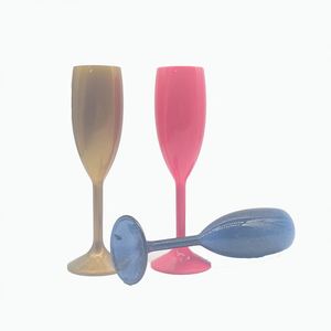 Flûtes à vin en acrylique écologiques de qualité supérieure, réutilisables, avec logo personnalisé OEM, 5,5 oz (160 ml), pour - Product Image 4