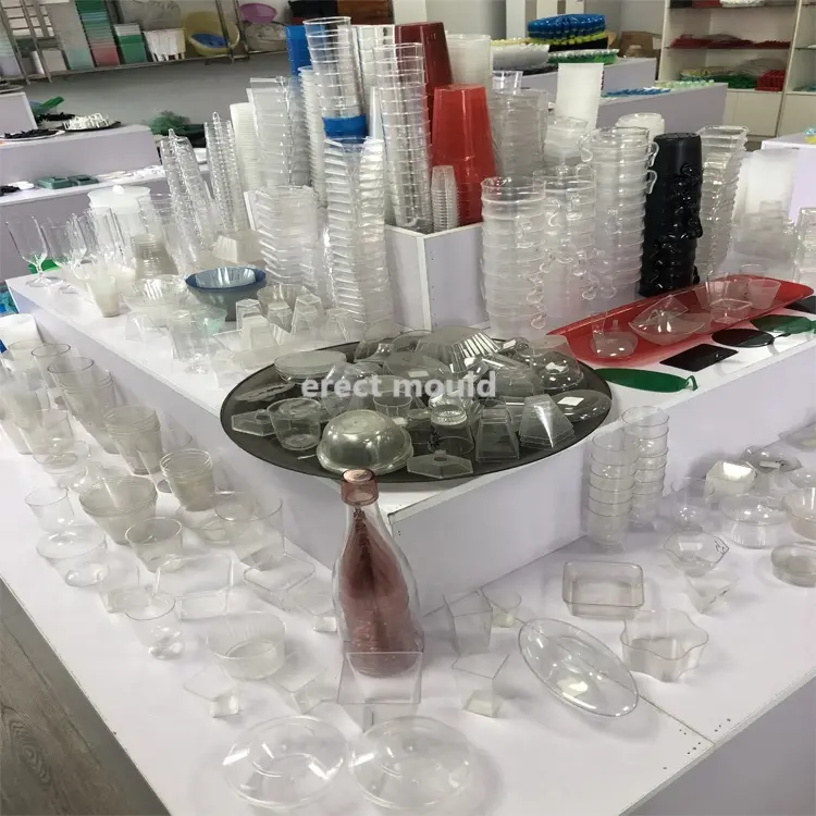 מפעל עובש גביע מקצועי עשה גביע פלסטיק להזרקת מכונת דפוס עבור כוסות פלסטיק
