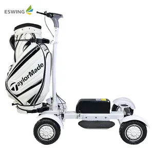 Voiturette de golf monoplace prix de gros batteries lithium-ion 4 roues motorisées 2400W mobilité micro kart de golf pour adultes