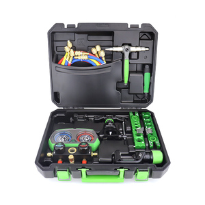 Kit de Herramientas Portátil ST-8P para Reparación de HVAC, Incluye Expansor de Tubos de Cobre, Herramientas de Abocardado, Manómetro de Presión, Juego de Medidores de Fluor - Product Image 1