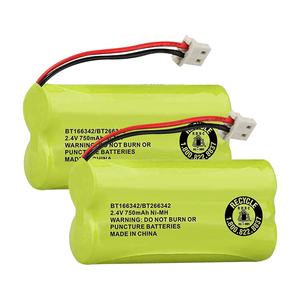 Paquete de Baterías Recargables <span class=keywords><strong>AAA</strong></span> de 750 mAh y 2.4 V <span class=keywords><strong>Nimh</strong></span> para Teléfono Inalámbrico BT183342 BT283342 BT166342 BT266342 BT162342 BT26234 - Product Image 6