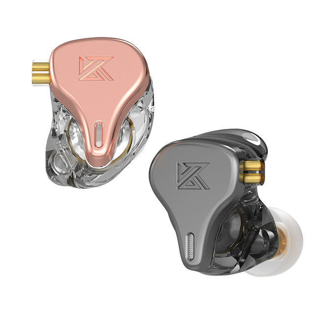 KZ X HBB 3DD DQ6S Dynamic Earbuds Wired HiFi Professional Stage Earphone Silver Plated 3.5mm Interface Private Mold Upgrade