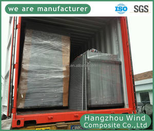 Grille en FRP antidérapante robuste <span class=keywords><strong>rouge</strong></span> pour usine chimique - Product Image 4