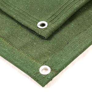 Couverture de camion de haute qualité tentes en toile verte tissu bâches de camion en toile de coton - Product Image 5