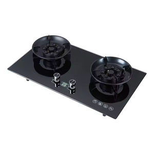 Cuisinière portable à double brûleur en acier inoxydable, alimentée au <span class=keywords><strong>gaz</strong></span>, pour usage domestique et hôtelier, <span class=keywords><strong>installation</strong></span> autonome - Product Image 4