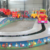 Attraction de fête foraine, jeu de carnaval pour enfants, parc d'attractions, mini train de course, manèges pour enfants à vendre