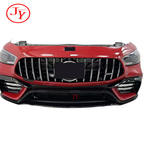 Kit de carrosserie en plastique ABS <span class=keywords><strong>blanc</strong></span> de haute qualité d'origine Mercedes-Benz <span class=keywords><strong>AMG</strong></span> <span class=keywords><strong>GT</strong></span> 63 pour pare-chocs avant - Product Image 1