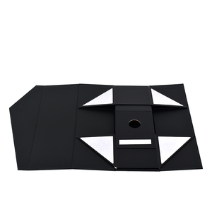 Custom <b>Black</b> Wine Gift <b>Box</b> with UV Coating Sponge Lining High End Cardboard Packaging Custom Sizes & Trusted Supplier - Product Image 6