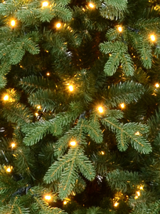2024 Arbre de Noël ignifuge et écologique 5-10ft PE PVC Offre Spéciale d'arbre de Noël vert mélangé avec support - Product Image 3
