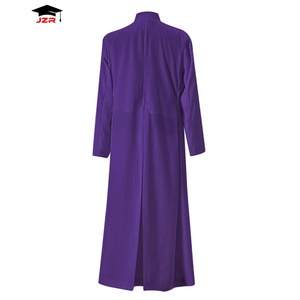 Wholesale Unisex <strong>Anglican</strong> <strong>Priest</strong> Robe Bulk Church Cassock Durable Liturgical <strong>Vestments</strong> Altar Clergy Cassock Robe - Product Image 5