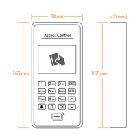 Nouveau Système de Contrôle d'Accès et de Présence Cloud WiFi RFID avec Vision Nocturne, Écran Tactile TFT 4,3 pouces et Enregistrement 500K