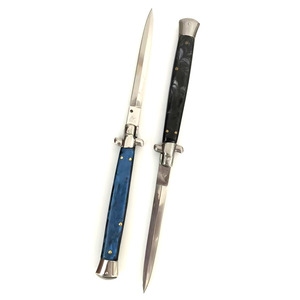 Coltello da Campeggio Pieghevole in Acciaio Inossidabile 440 con Manico in Resina per Sopravvivenza all'Aperto - Product Image 3