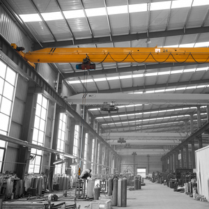 Grúa Puente Monoviga LD con Motor Nuevo, Engranaje PLC, Capacidad de Carga de 10 Toneladas, 25m de Capacidad Máxima, para Construcción y Fabricación - Product Image 5