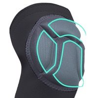 Genouillères en néoprène flexibles pour le sport Équipement de protection épaissi pour le basket-ball Football Cyclisme Danse Genouillères Protecteur