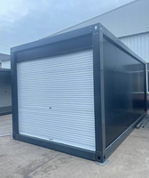 Conteneur préfabriqué durable pour garage et maison, 20 pieds, 40 pieds, vente en gros OEM ODM