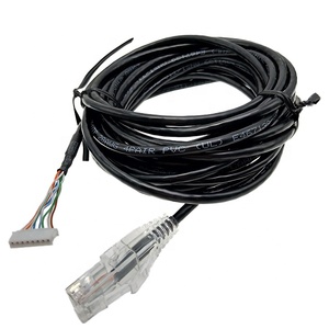 Factory Customization Slim Pat Cat6 <b>RJ45</b> OD3.6MM Network Lan Round <b>Cable</b> to JST 1.5 6pin <b>Cable</b> - Product Image 3