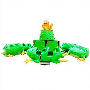 Juguete Metálico Ligero y Colorido de Rana Saltarina, Versátil e Insuperable, Hotfun HFQW06, para Jardín y Actividades Educativas al Aire Libre - Product Image 1