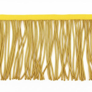 Frange en fil de soie à pompons de haute qualité pour vêtements, légère, personnalisable, décorative, en gros, à prix abordable - Product Image 4